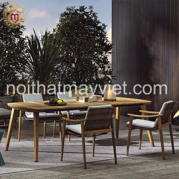 Bàn Ghế Mây Tre Cafe BGCF33